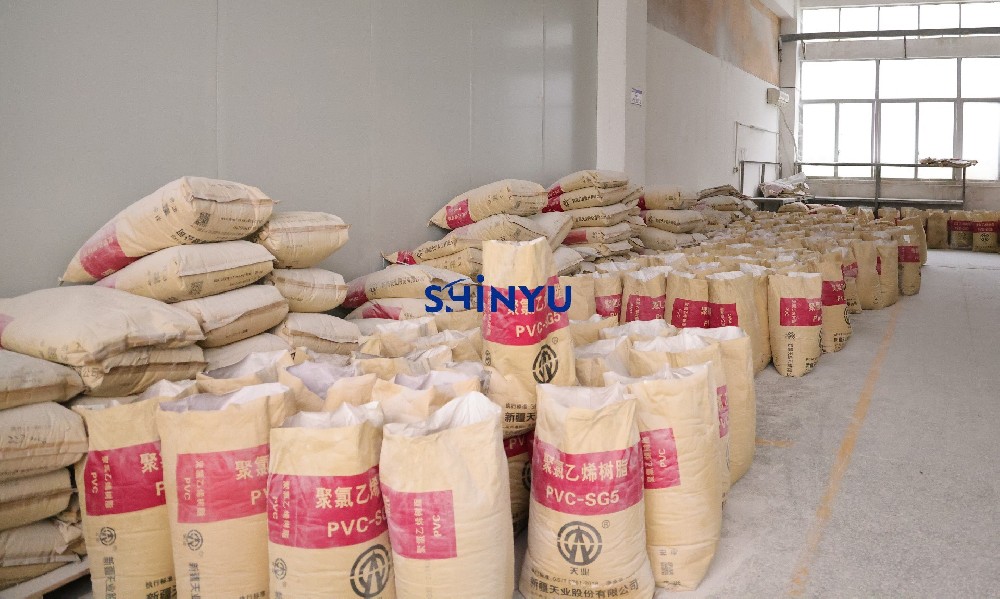 Цех сырья Shinyu Plastic Products Co., Ltd.